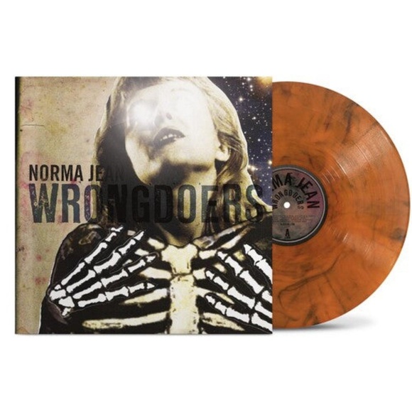 New! Norma Jean - Wrongdoers LP Rock / Orange Smoke Vinyl RSD BF 24 Black Friday - Picture 1 of 10